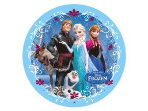 Jedlý oplatek 2 Frozen - 20 cm