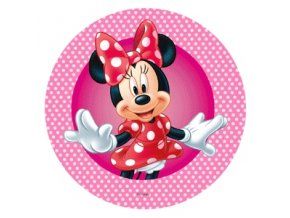Jedlý oplatek 6 Minnie Mouse 20 cm 