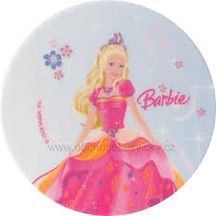 Jedlý oplatek Barbie - 1 malý - 14 cm