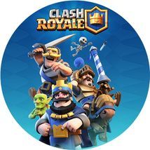 Jedlý oplatek Clash royale 1 - 20 cm  