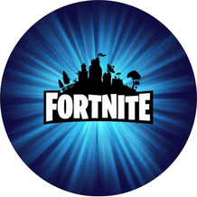 Jedlý oplatek Fortnite 3 - 20 cm 