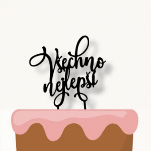 Zápich na dort - Všechno nejlepší