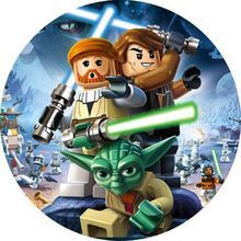 Jedlý oplatek-Lego-Star Wars-24 cm 