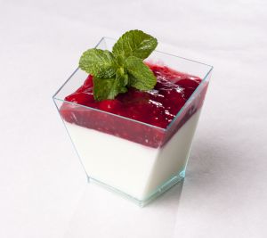 Panna cotta - kelímek 