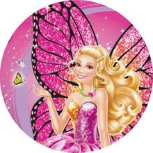 Jedlý oplatek 1 Barbie - 20 cm