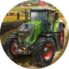 Jedlý oplatek 1 traktor - 20 cm
