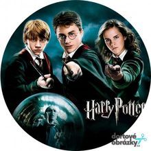 Jedlý oplatek Harry Potter - 20 cm 