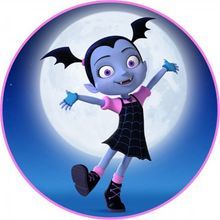 Jedlý oplatek Vampirina - 26 cm