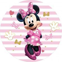 Jedlý oplatek 6 Minnie Mouse 20 cm 