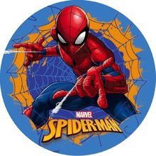 Jedlý oplatek Spiderman  - 24 cm 