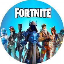 Jedlý oplatek - Fortnite 5 - 22 cm 