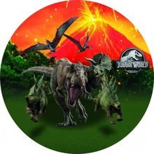 Jedlý oplatek dinosauři 1 - 20cm