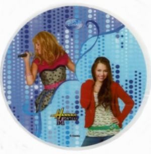 Jedlý oplatek Zpěvačka - 20 cm 