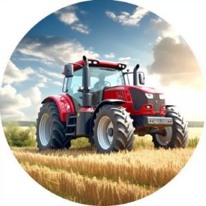 Jedlý oplatek - Traktor 1 - 20 cm 