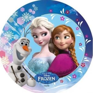 Jedlý oplatek 9 Frozen - 20 cm