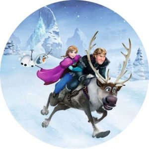 Jedlý oplatek 10 FROZEN 20 cm