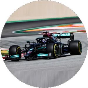Jedlý oplatek Formule 3 - 20 cm