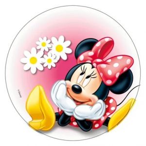 Jedlý oplatek 2 Minnie Mouse 20 cm